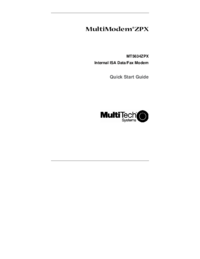 To view the document Multitech MT5634ZLXE User's Guide